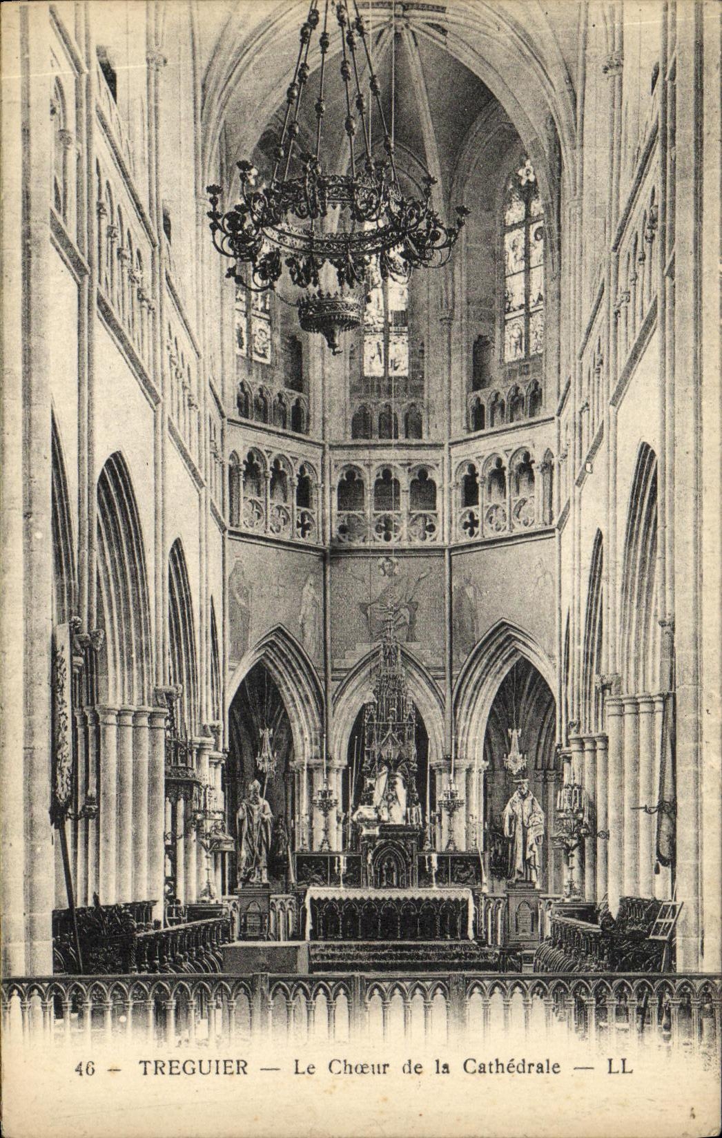 TREGUIER — Le Chœur de la Cathédrale — LL — 46