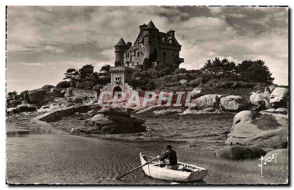 CPA Ploumanch Chateau de Costaeres ou fut ecrit Quo Vadis
