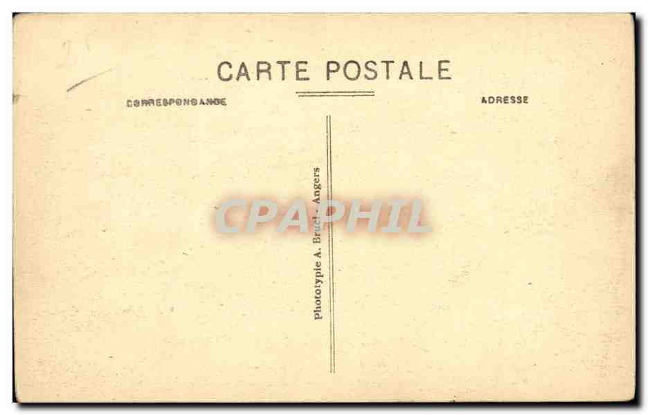 CPA Ploumanach Valle des Troieros et le Port a maree basse — Rückseite