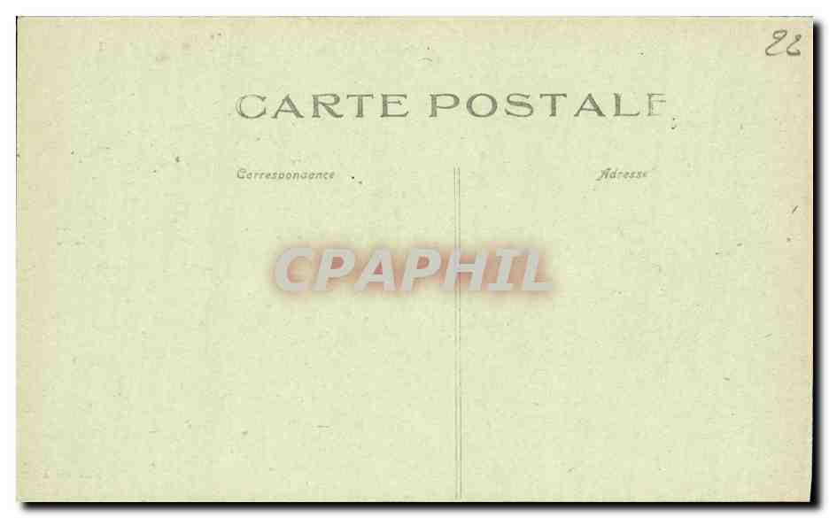 Ploumanach (C.-du-N.) — Vallée des Petits Troéroùs entre Perros-Guirec et Trégastel — éditeur Blévennec — Verso
