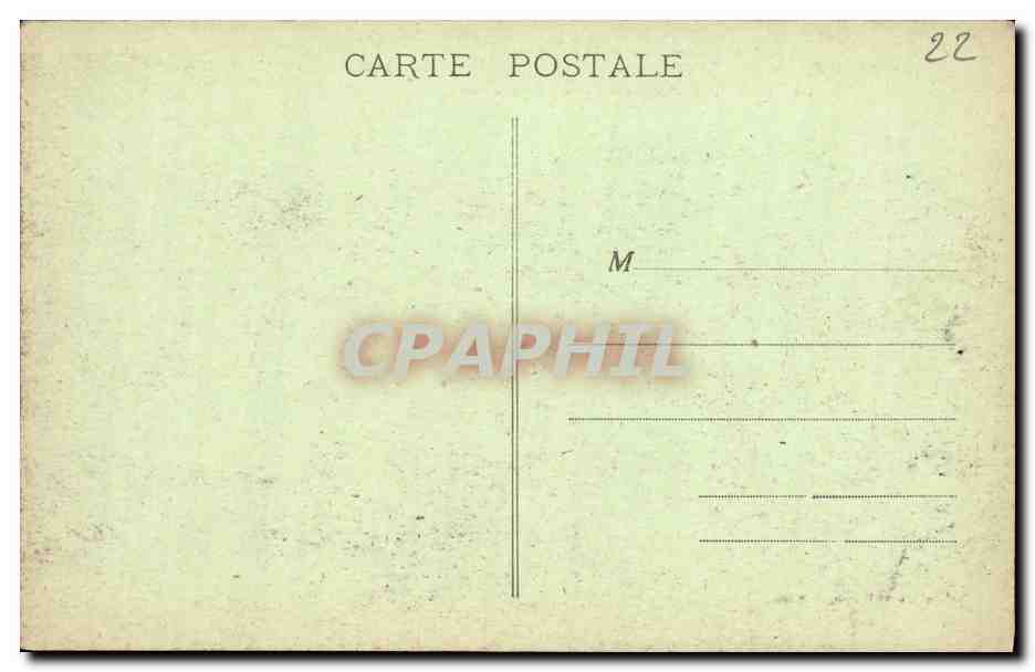 La Bretagne Pittoresque — Les Falaises pittoresques de la Lingouare — Édition A. Waren — Reverso
