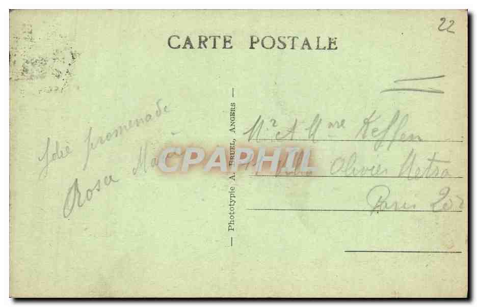 CPA Ploumanach Vue Generale du Port — Rückseite