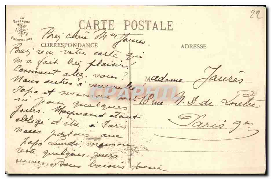 Le Verdelet, vu de la Corniche - Val-André - La Bretagne Pittoresque — Reverso