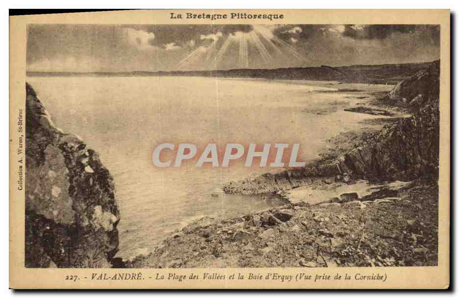 La Bretagne Pittoresque — Vue prise de la Corniche — VAL-ANDRÉ, n°227