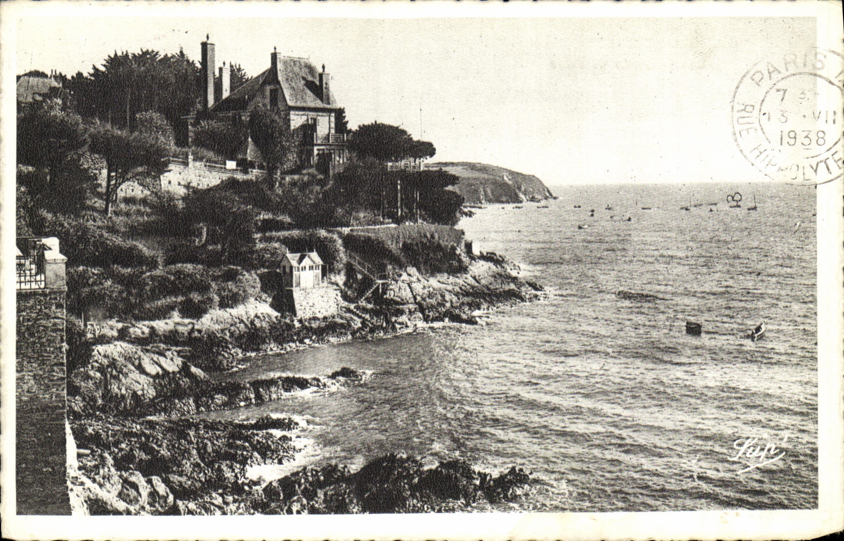 CPA Saint Cast Les Brisants de I Isle
