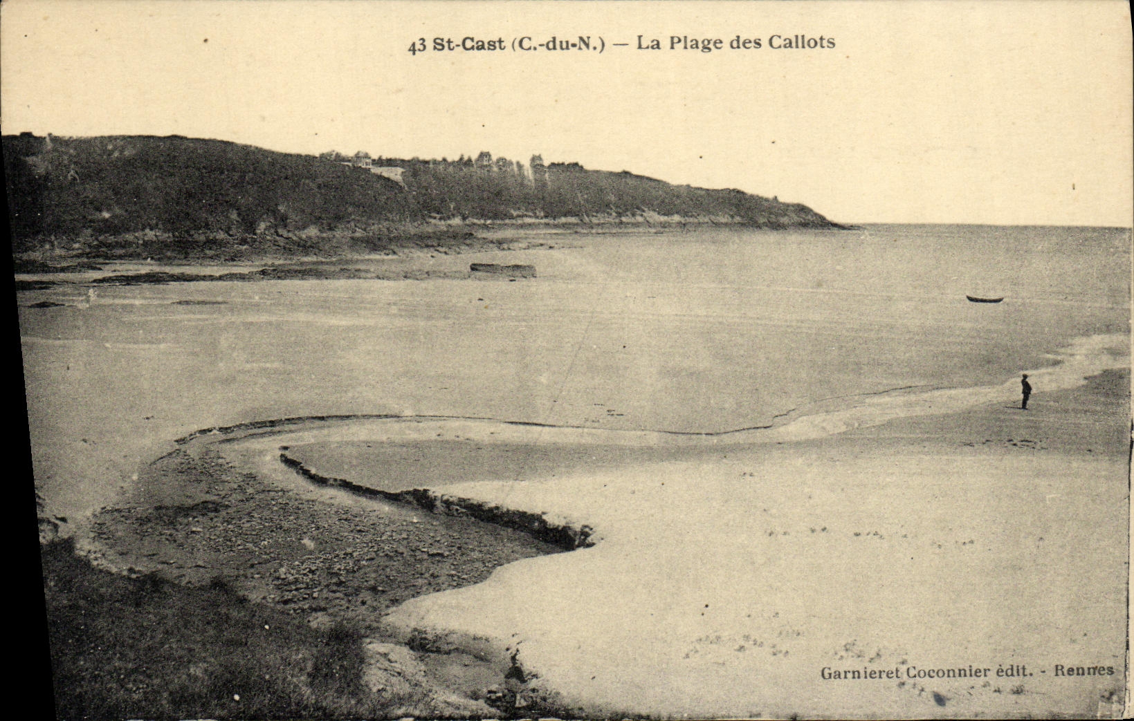 St-Cast (C.-du-N.) — La Plage des Callots — Garnieret Coconnier édit. - Rennes