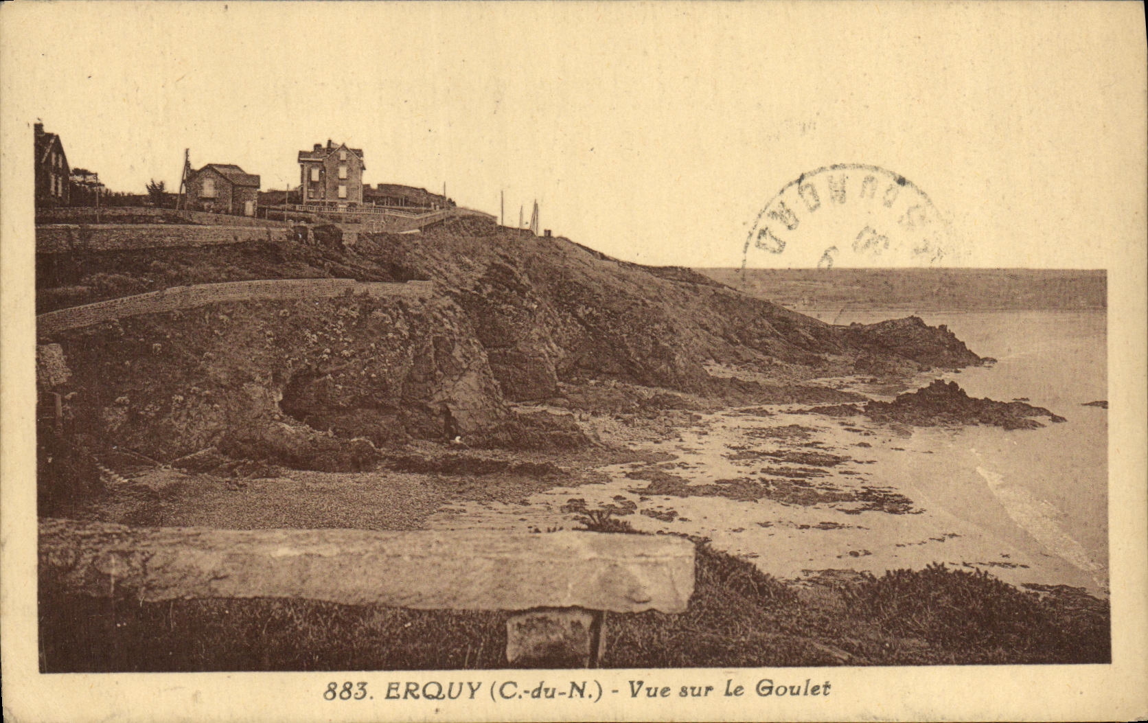 CPA Erquy Vue sur Le Goulet