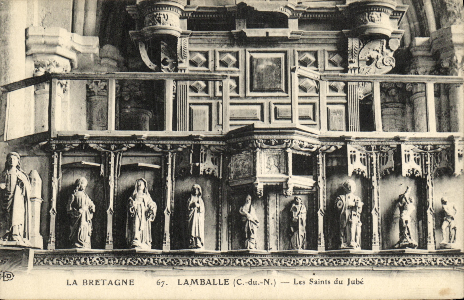 Lamballe (C.-du-N.) — Les Saints du Jubé