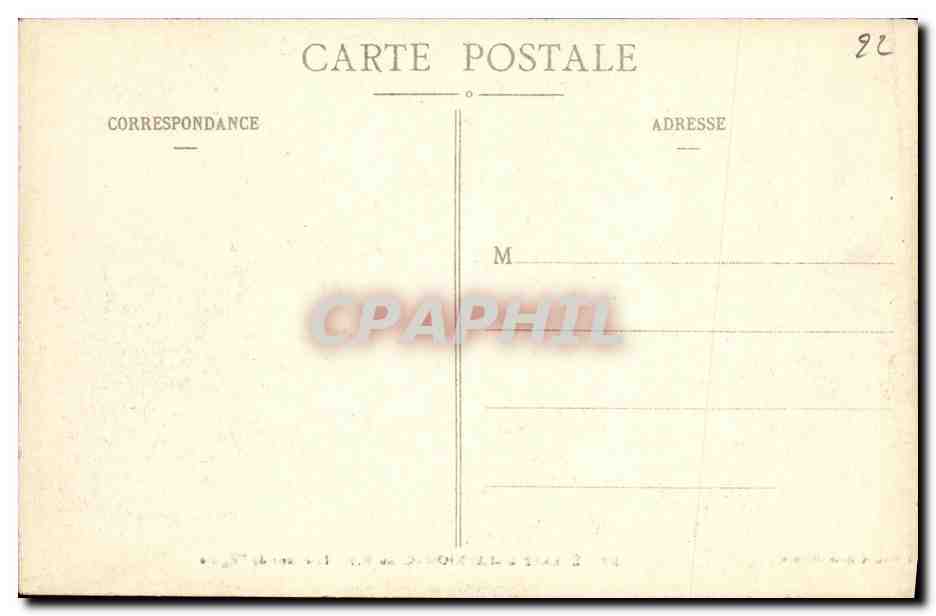 CPA Brelevenez les Lannion Interieur de l Eglise — Rückseite