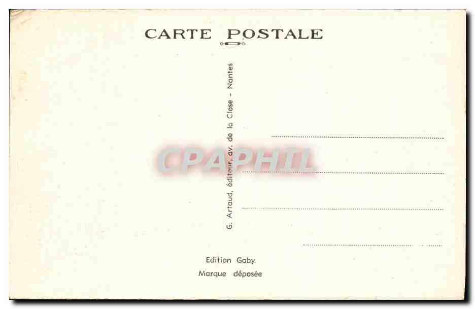 Saint-Jacut-de-la-Mer (C.-du-N.) — Vue générale prise du tertre de Biord — Gaby — Verso