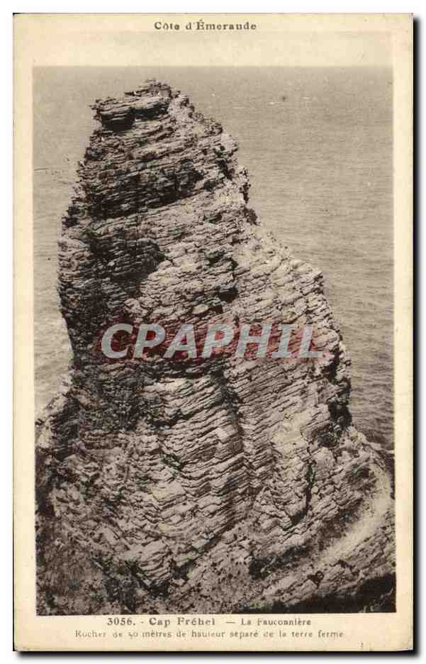 CPA Cap Frehel Le Curieux Rocher de La Fauconniere aux