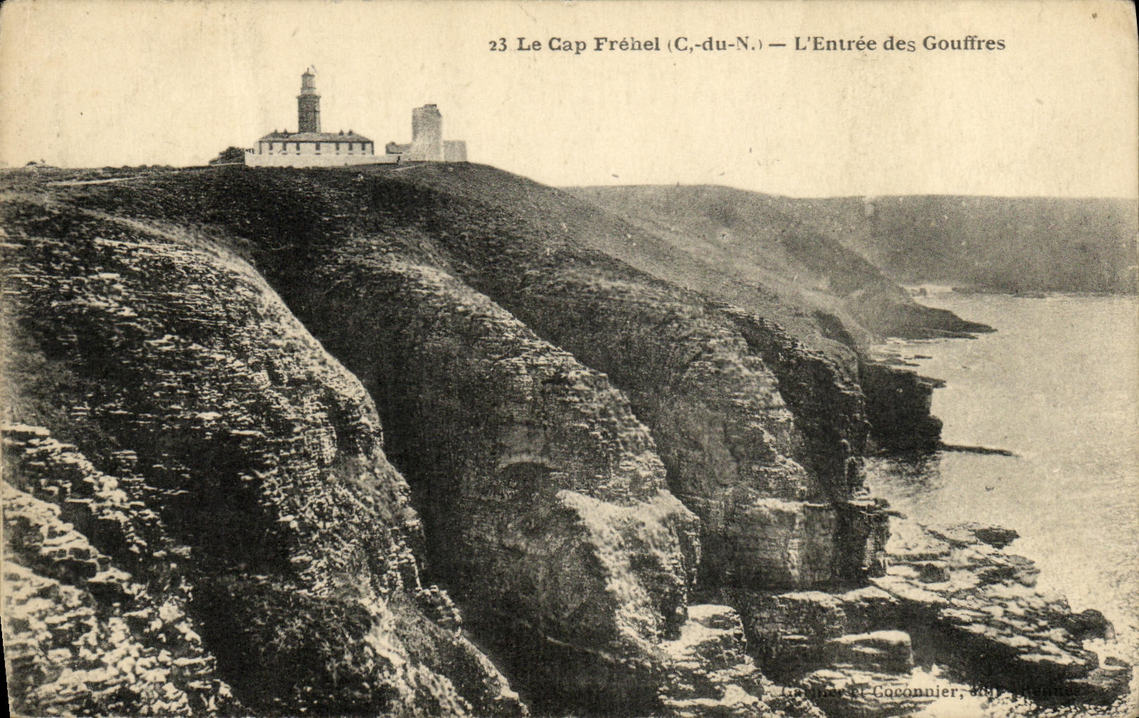 Le Cap Fréhel (C.-du-N.) — L'Entrée des Gouffres — Grimaud & Coconnier, 23