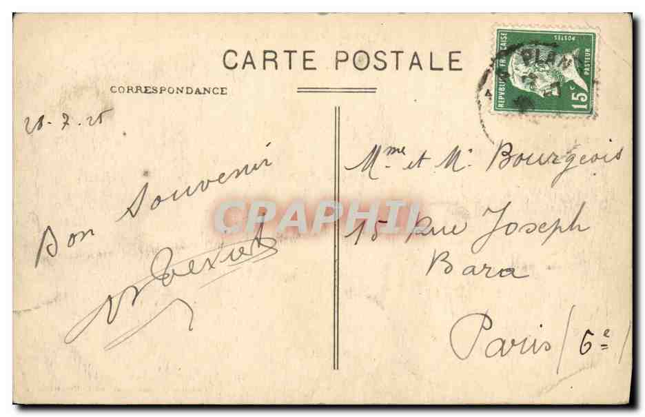 Le Cap Fréhel (C.-du-N.) — L'Entrée des Gouffres — Grimaud & Coconnier, 23 — Verso