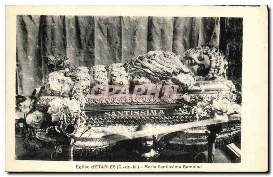 CPA Etables Maria Santissima Bambina