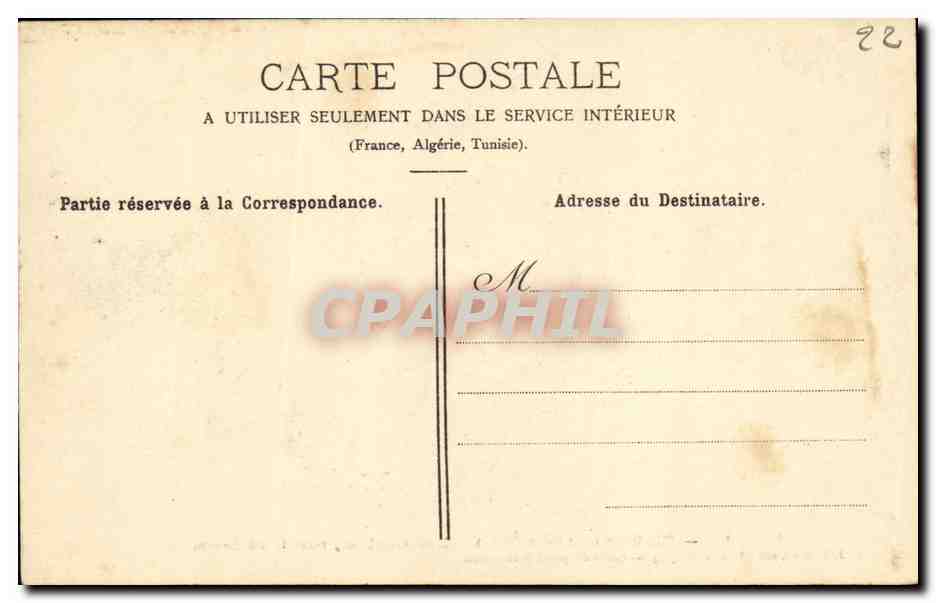 Etables (Côtes-du-Nord) — Les Grottes, retraite du Bossu — J.-B. Barni, édit.-photo, Saint-Quy — Reverso