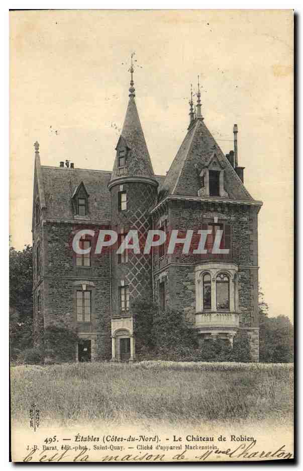 Étables (Côtes-du-Nord) — Le Château de Robien — J.-P. Durat, éd. phot. Saint-Quay