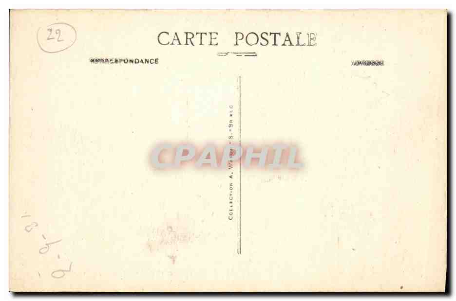 St-Brieuc - Vue générale du Bassin à Flot et du port du Légué, prise des Ligneries — A.W. 2237 — Verso