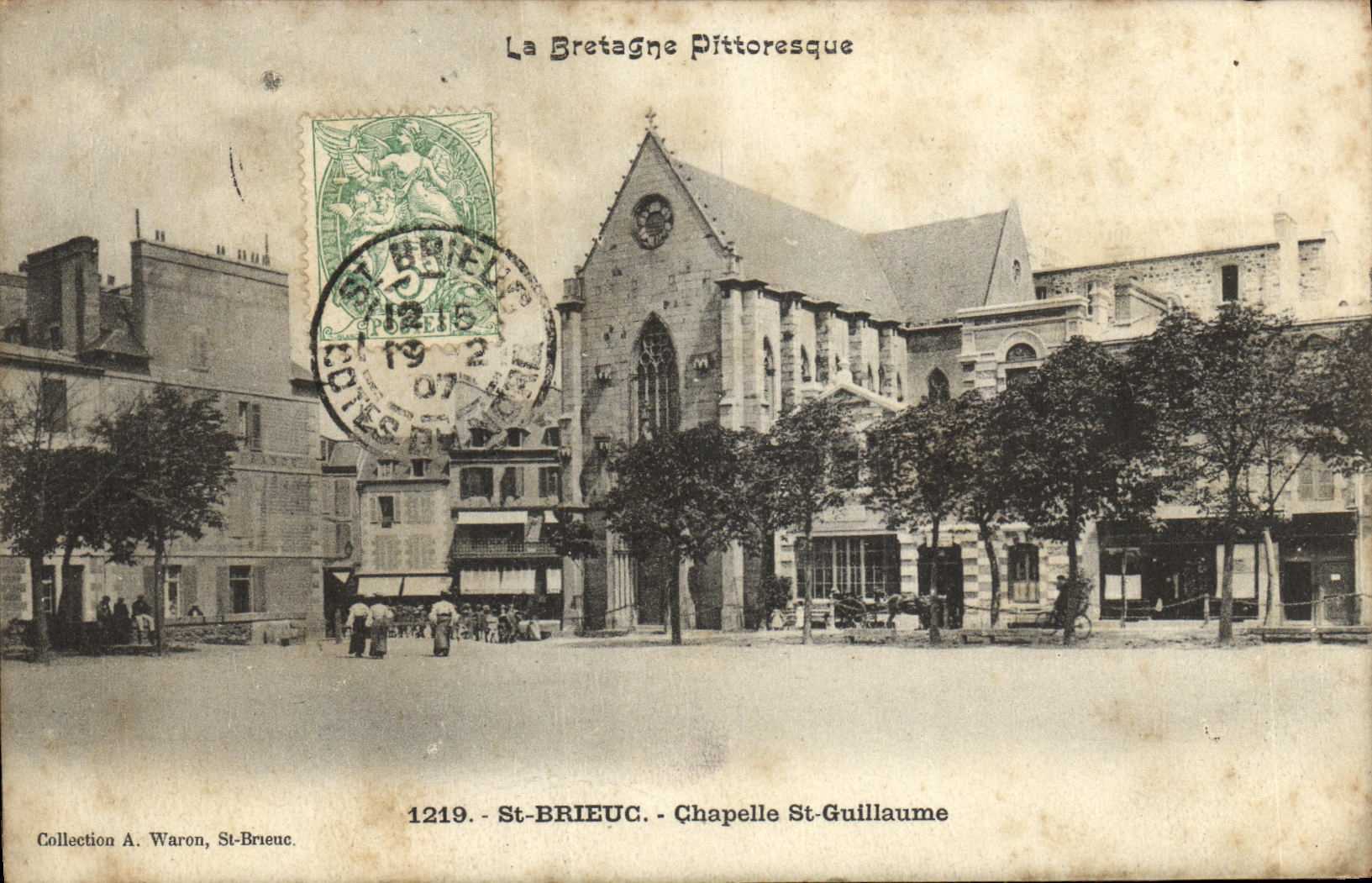 CPA Le St Brieuc Chapelle St Guillaume
