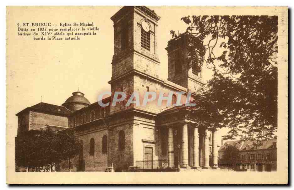 St Brieuc — Église Saint-Michel — Éditeur : C.D.N.