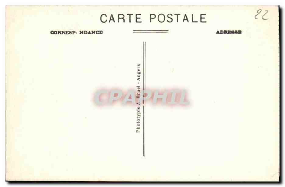 CPA St Brieuc L Embouchure du Legue et le Phare — Verso