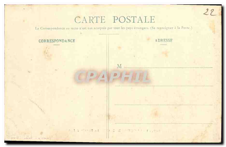 Le Légué-St-Brieuc — Le Bassin à flot — Collection A. Waron, St-Brieuc — Rückseite