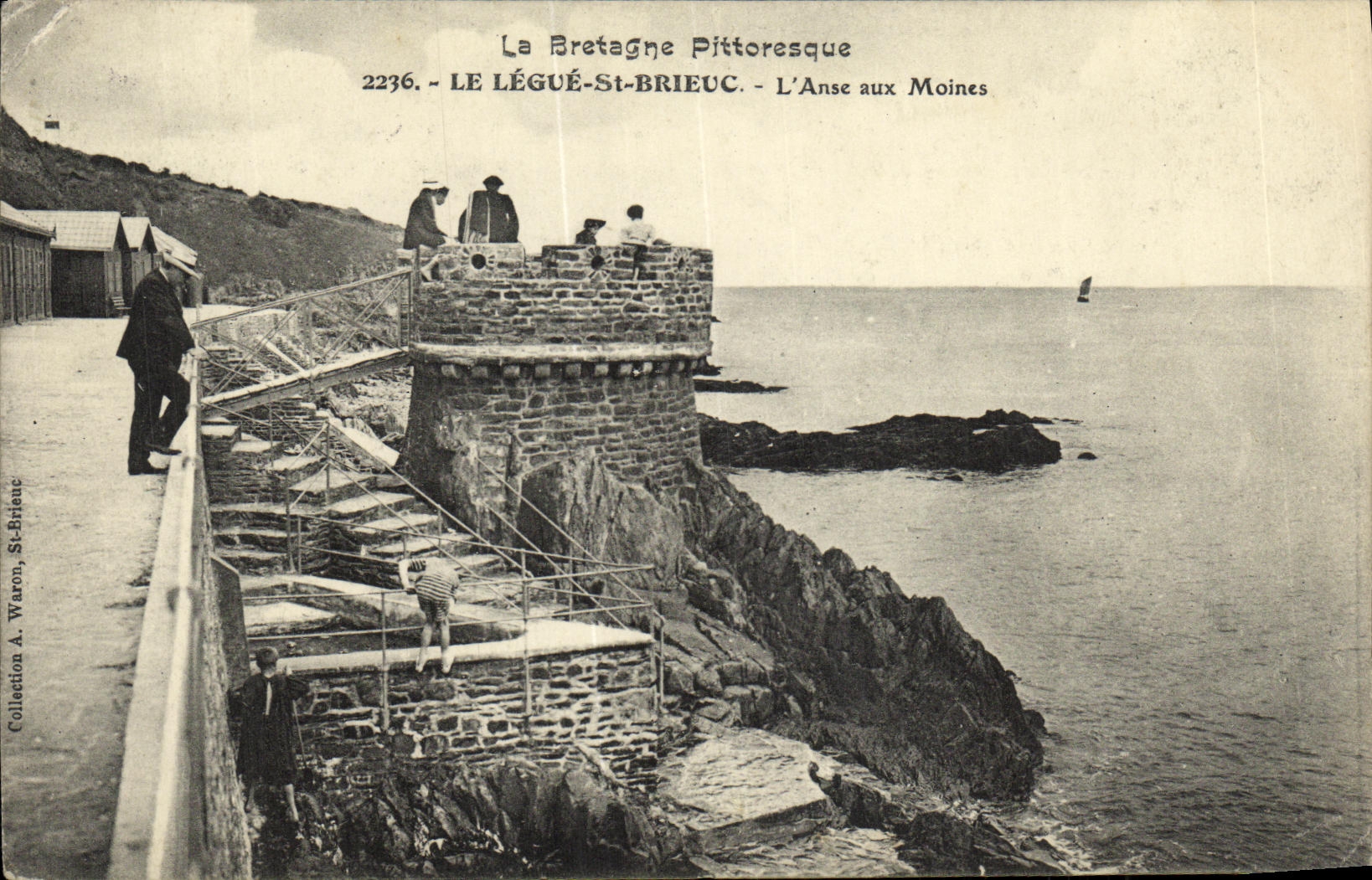 L'Anse aux Moines - Le Légué-St-Brieuc — Collection A. Waron, n°2236