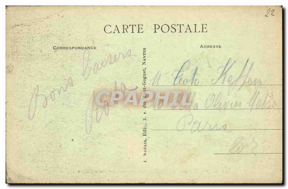 St-Quay-Portrieux — Vue générale des trois Plages — J. Nozaïs, éditeur — Reverso