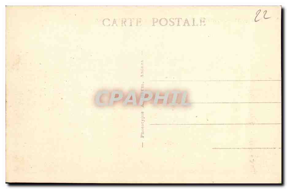 CPA St Quay Portrieux Vue generale de la Plage — Verso