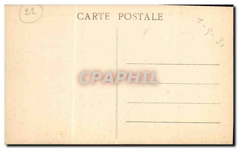 Saint-Quay-Portrieux — La Plage en Août — Éditions C. P. A. n° 7883 — Rückseite