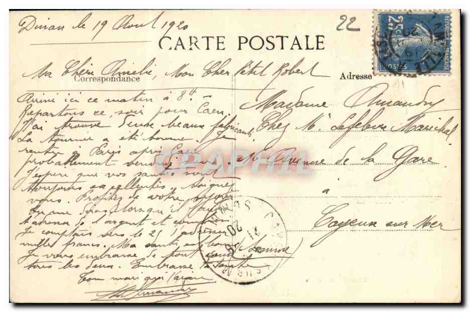 Dinan — Le Vieux Pont sur la Rance — Côte d'Émeraude — Éditeur ELD, n°89 — Reverso