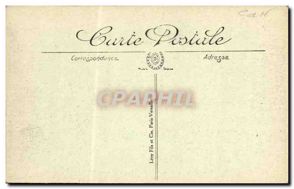 CPA Dinan Le Chateau de La Duchesse Anne et la Fausse Porte — Verso