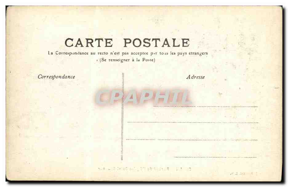 CPA Dinan Portail de L Eglise Saint Sauveur — Verso