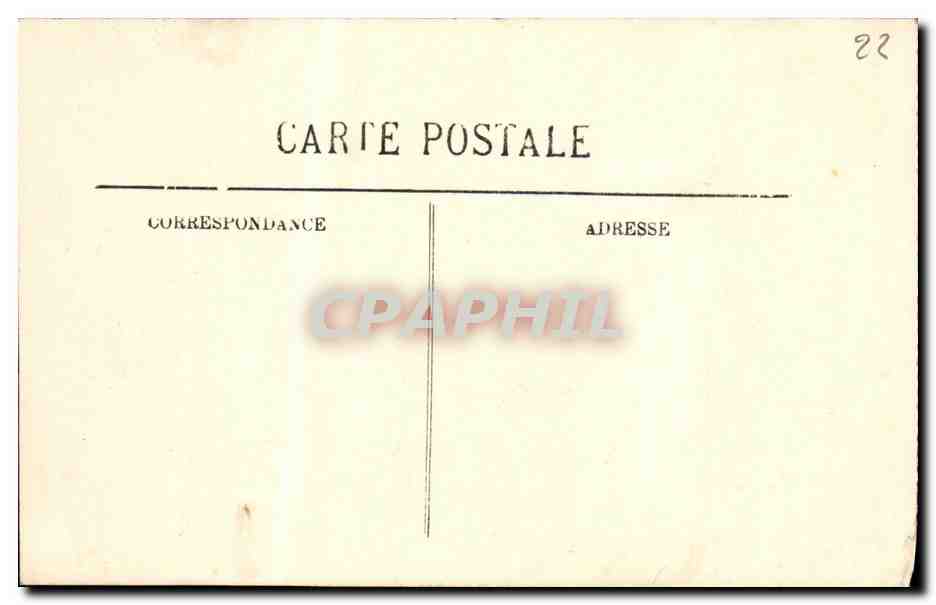 CPA Dinan Le Chateau de La Duchesse Anne et la Fausse Porte — Verso