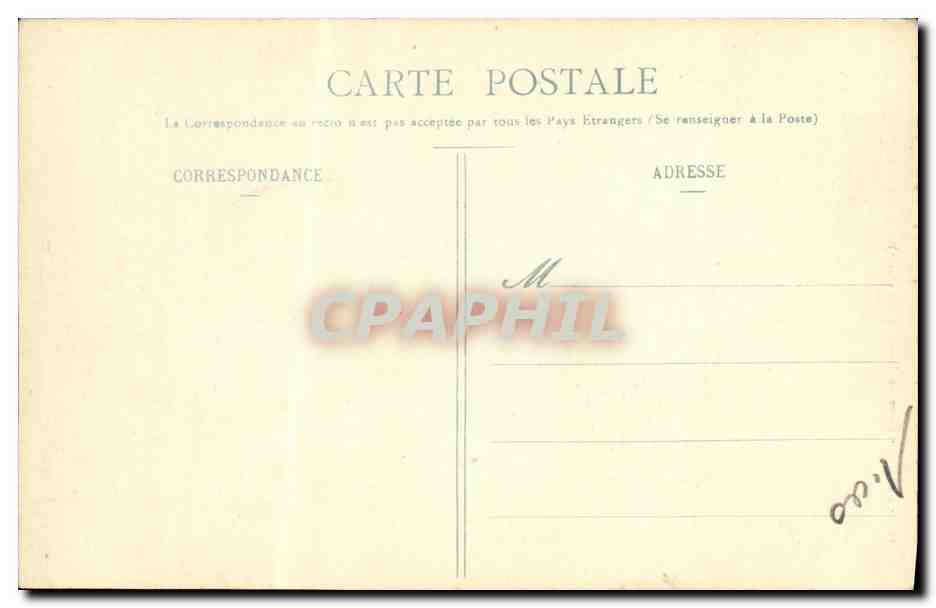 CPA Dinan La porte de Jerzual Enfants — Rückseite