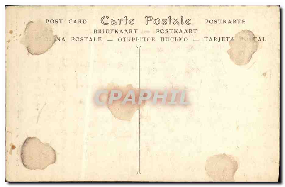 CPA Dinan Portail de L Ancien Hotel de Beaumanoir — Rückseite