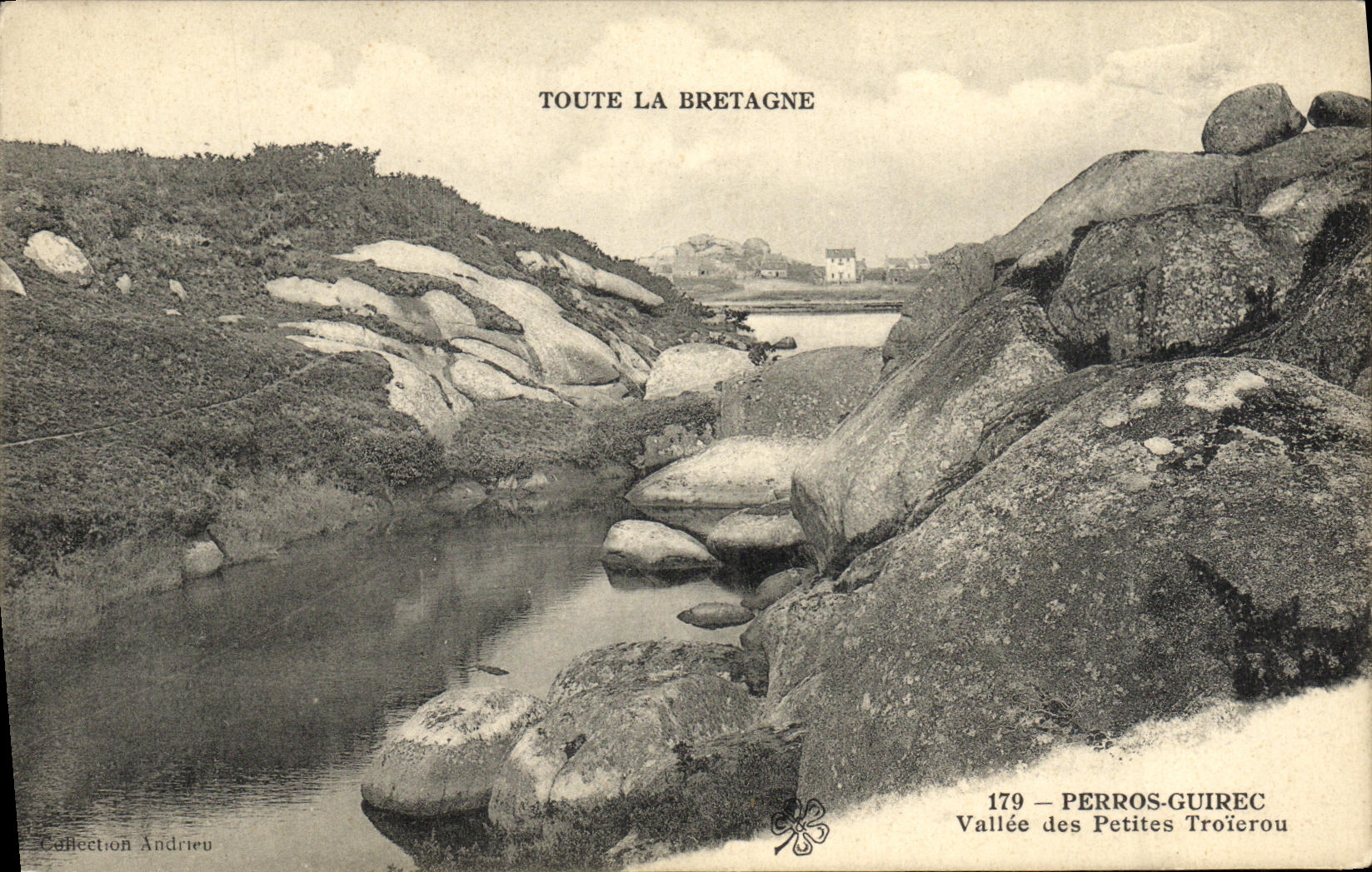 Vallée des Petites Troïerou — Perros-Guirec — Collection Andrieu, n°179