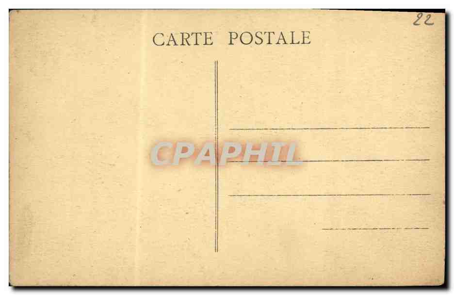 Perros-Guirec (C.-du-N.) - Hôtel Belle-Vue - Salle à Manger — Rückseite