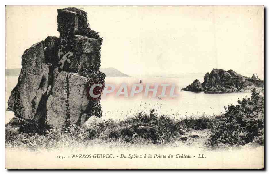 Perros-Guirec - Du Sphinx à la Pointe du Château - LL. - n°115