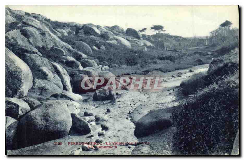CPA Perros Guirec La Vallee 