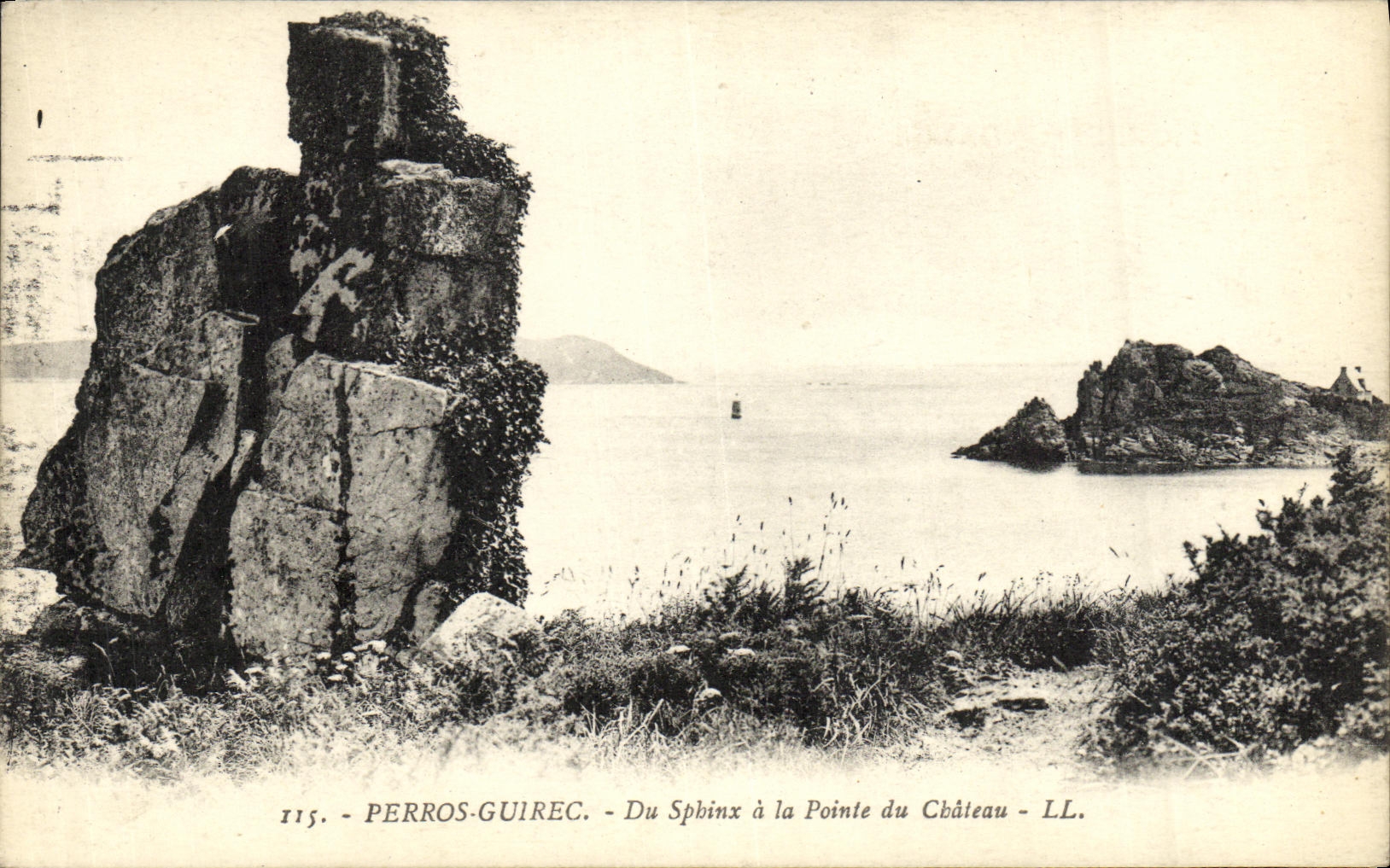 Perros-Guirec - Du Sphinx à la Pointe du Château - LL. - N° 115