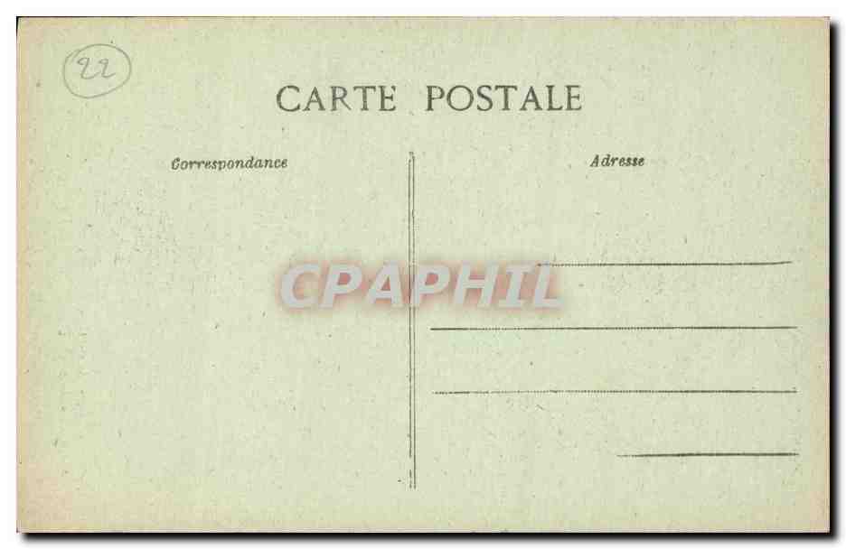 Perros-Guirec — Chapelle et Portail de la Clarté — Collection Villard, Quimper — Verso