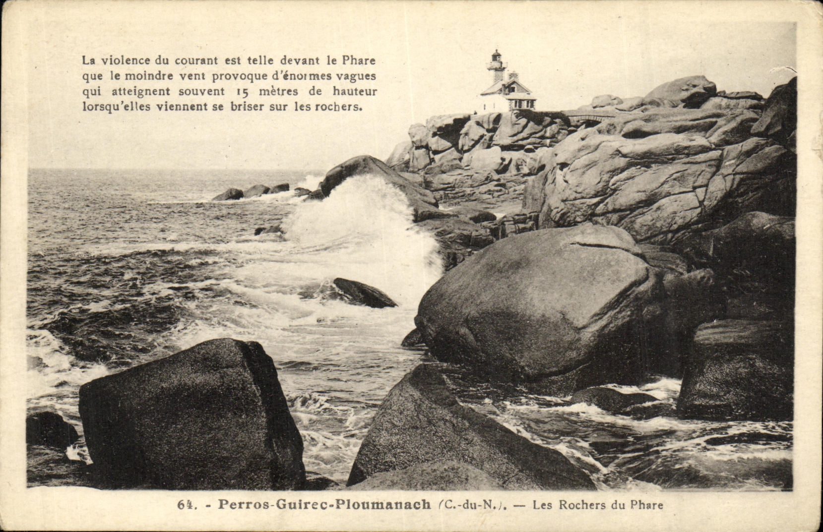 Perros-Guirec-Ploumanach (C.-du-N.) — Les Rochers du Phare