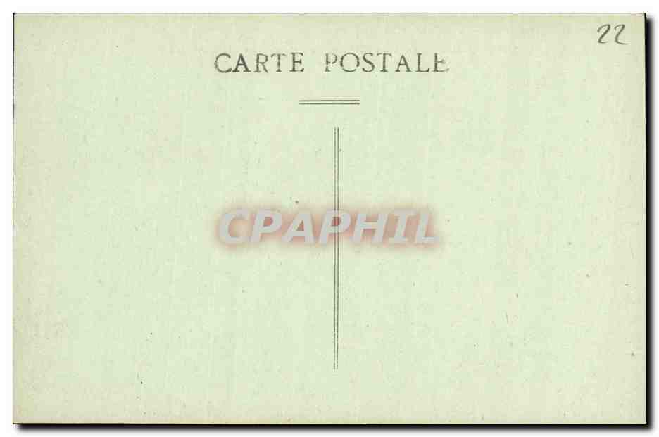 Trégastel (C.-du-N.) — Ses curieux rochers — La couronne du roi Graillon — Edit. Tapy — Verso