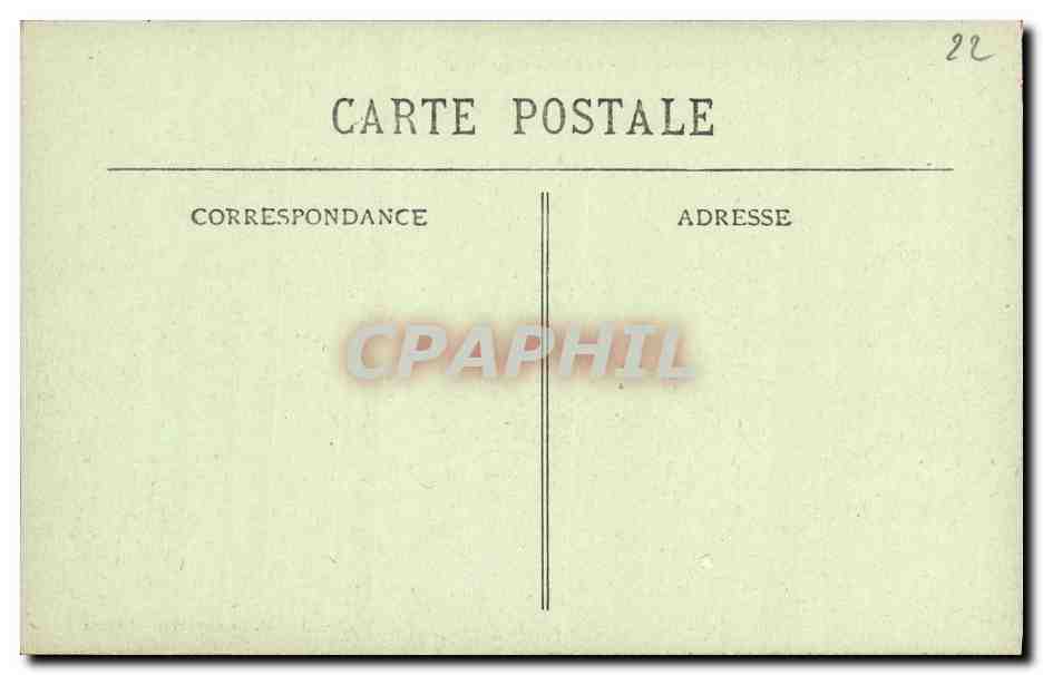 CPA Tregastel Les Rochers et la Baie — Verso