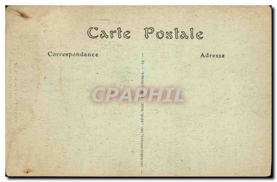 CPA Tregastel L Antre du Sauveur du Monde — Verso