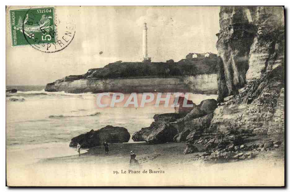 CPA Le Phare de Biarritz 