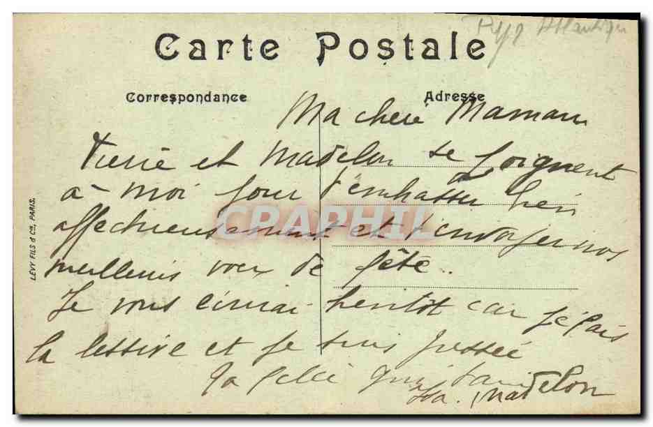 CPA Bayonne La Cathedrale et la Cloitre — Verso