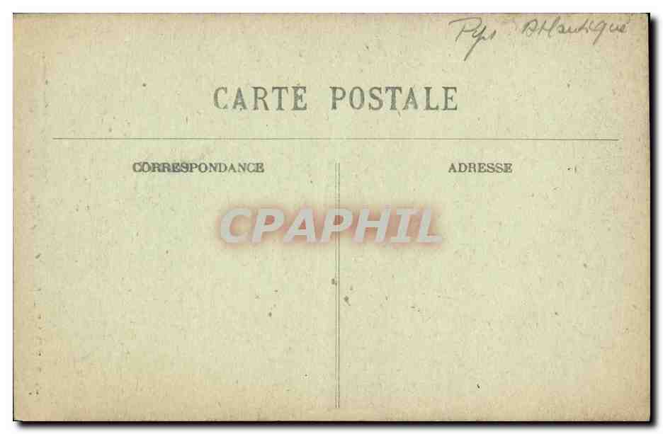 CPA Bayonne La Cathedrale Son Portail Principal — Verso