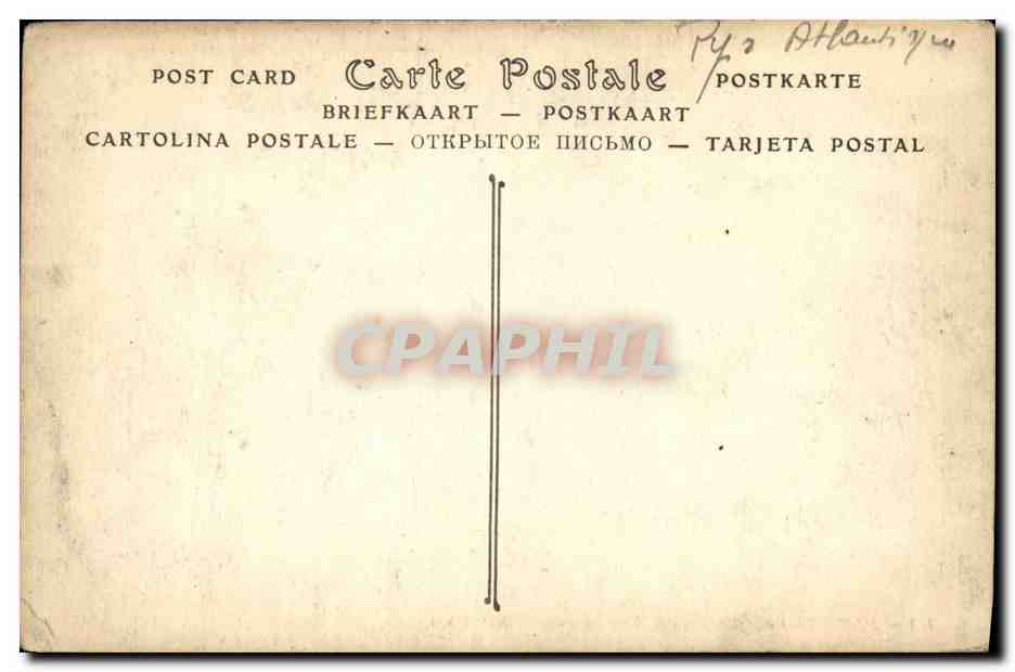 Pau. Le Parc Beaumont. Les Cygnes — ND. Phot. n°173 — Verso