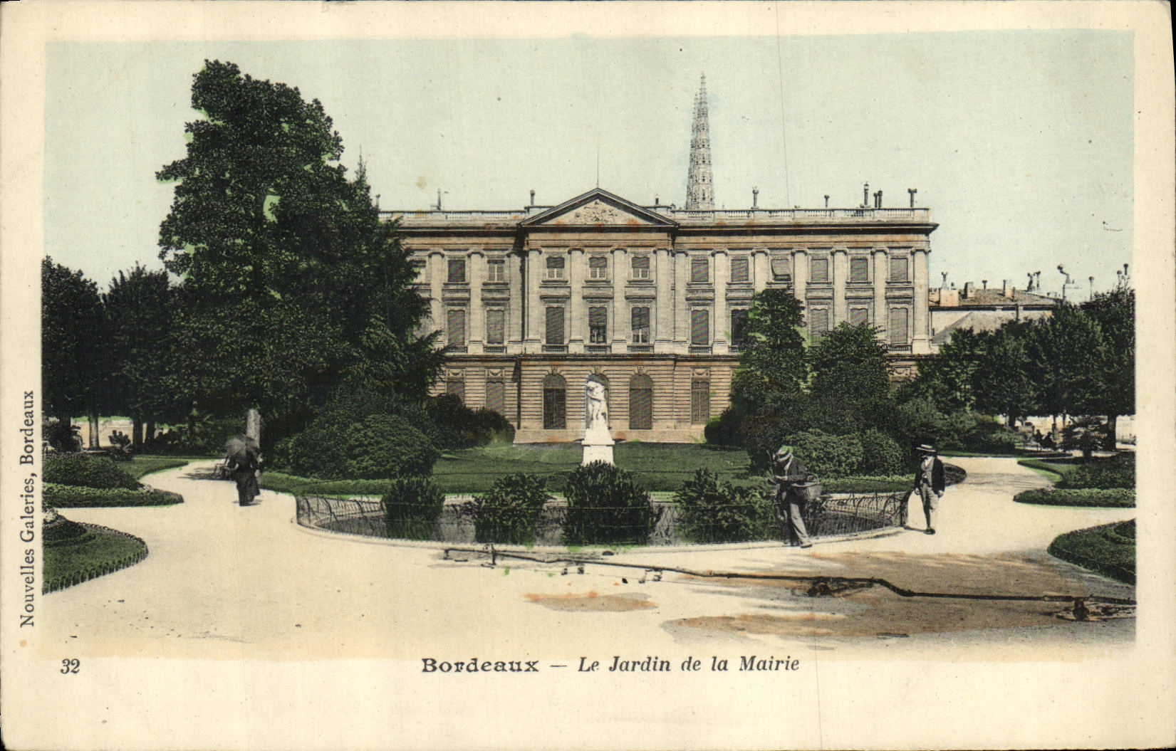 Bordeaux — Le Jardin de la Mairie — Nouvelles Galeries, Bordeaux, n°32